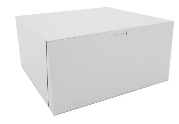 Create Distribution 12x12x6in White Cake Box