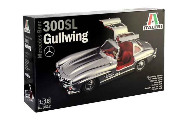 Italeri 1/16 Mercedes Benz 300SL Gullwing