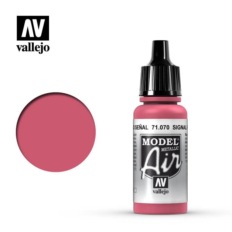 Vallejo Turn Signal Red Model Air Acrylic 17 ml
