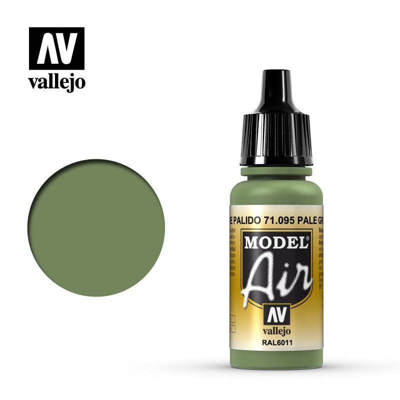 Vallejo Pale Green Model Air Acrylic 17 ml