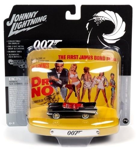 Johnny Lightning 1/64 1957 Chevy Bel Air James Bond Dr. No