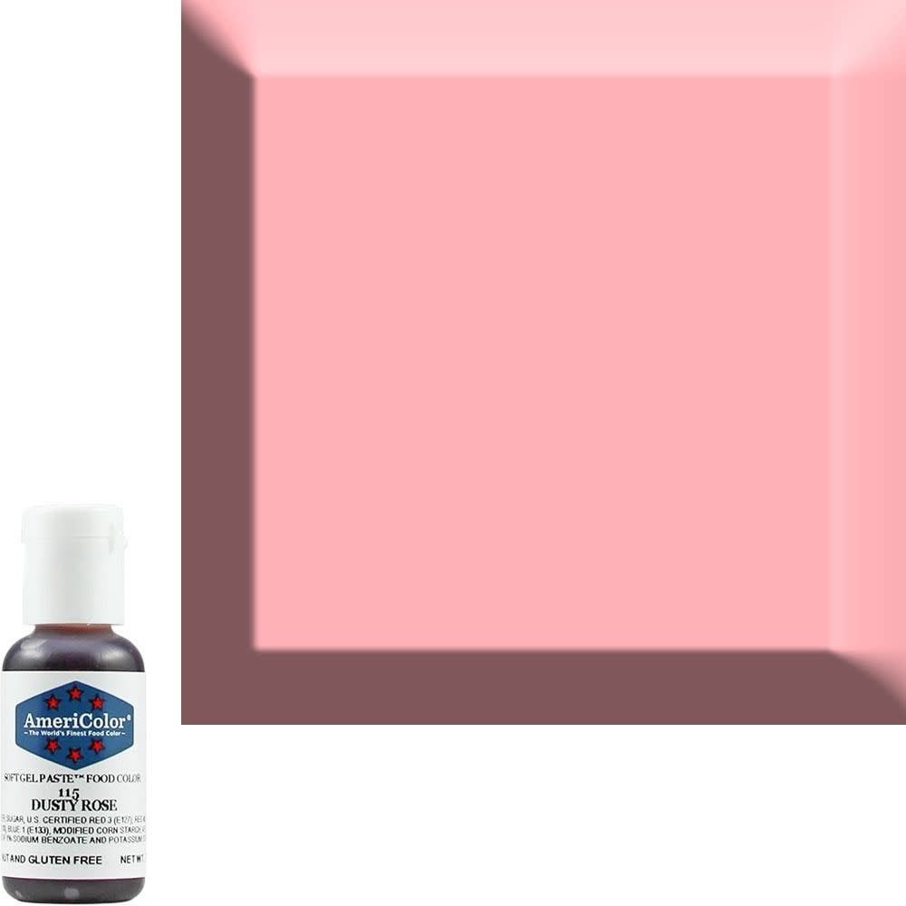 AmeriColor 0.75oz Soft Gel Dusty Rose