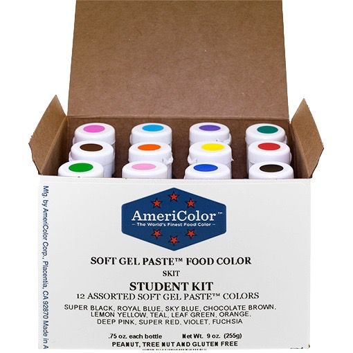 AmeriColor 0.75oz Soft Gel Student Kit 1