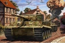 Academy 1/35 Tiger-I Mid Ver 70th Anniversary Normandy Invasion 1944 LE
