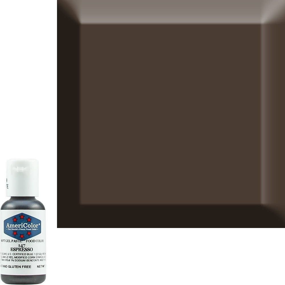 AmeriColor 0.75oz Soft Gel Espresso