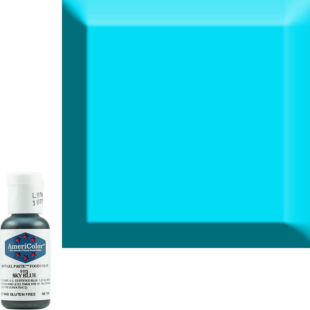 AmeriColor 0.75oz Soft Gel Sky Blue