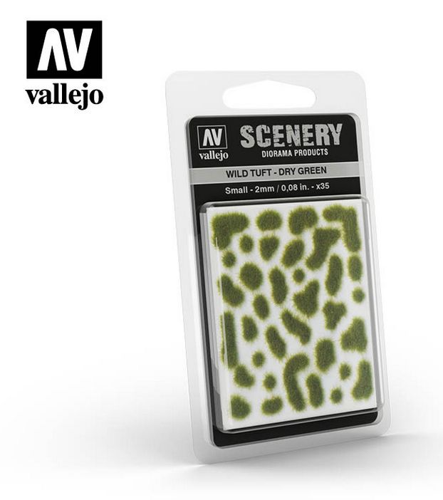 Vallejo Wild Tuft Dry Green