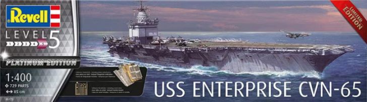 Revell 1/400 USS Enterprise CVN-65