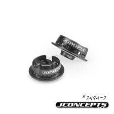 J Concepts Fin, Shock 0mm Offset Spring Cup (B6/B6D) 2.00 EA 10.85 21.70 (Black)