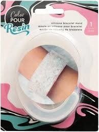 American Crafts Cuff Bracelet Color Pour Mold