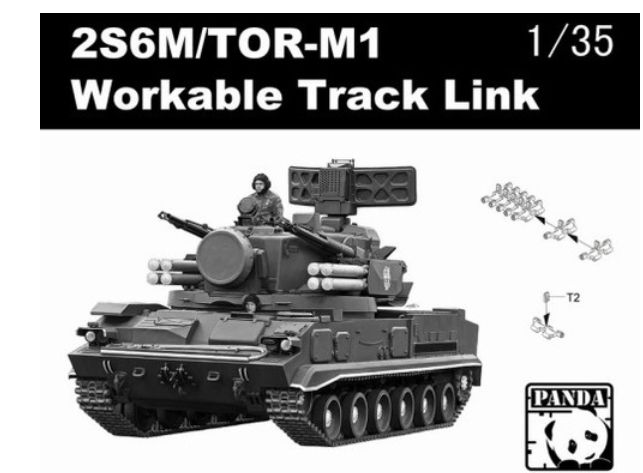 Panda Models 1/35 2S6M/TOR M1 Workable Track Links