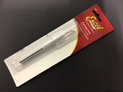 Excel Hobby Blade Aluminum Handle Spoon Tip Burnisher