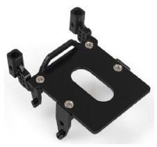 APS Racing CNC Machined Aluminum Receiver Box Mount w/ Shock Tower SCX24