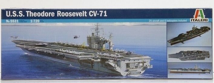 Italeri 1/720 USS ROOSEVELT CV-71
