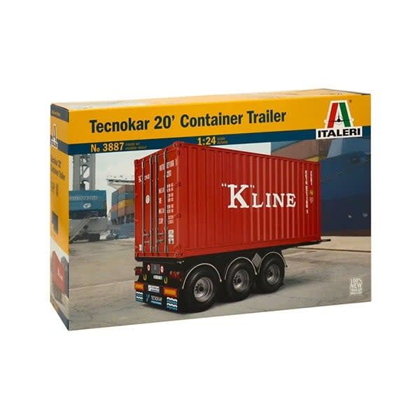 Italeri 1/24 20' Container Trailer
