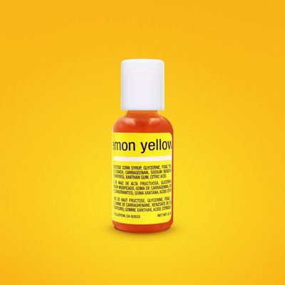 Chefmaster Lemon Yellow Gel 0.7oz