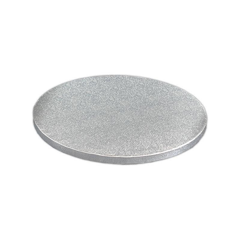 Enjay 12x0.5in Silver Drum Board Round