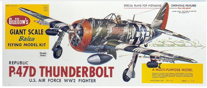 Guillows P47D Thunderbolt