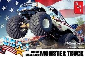 AMT\ERTL 1/25 USA-1 Chevy Silverado Monster Truck