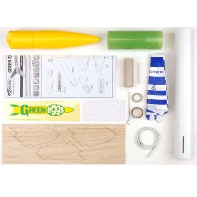 Estes Rockets Green Eggs Payload Rocket Kit Intermediate