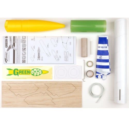 Estes Green Eggs Payload Rocket Kit Intermediate
