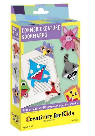 Creativity for Kids Corner Creature Bookmarks