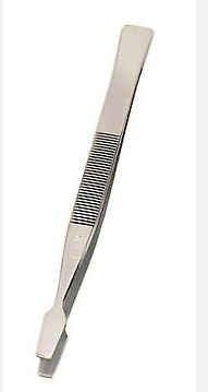 Zona 4.5in Flat Blade Tweezer