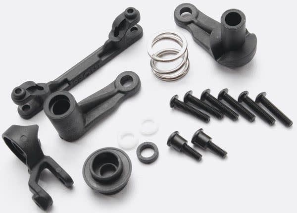 Traxxas Steering bellcranks/ servo saver/ servo saver spring/ servo spring retainer (requires 5x11 BB (2)