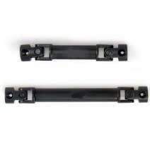 APS Hardened Steel Centre Driveshaft Black for Axial SCX24c10 JLU 2pc