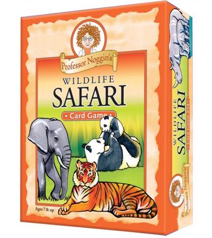 Professor Noggin's Wildlife Safari Card Game