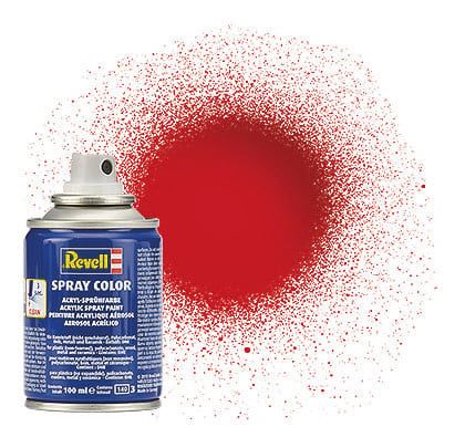 Revell Fiery Red Gloss Acrylic Spray 100ml