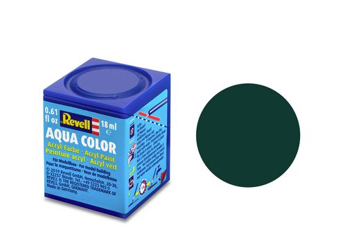 Revell Black Green Matt Acrylic Bottle 18ml