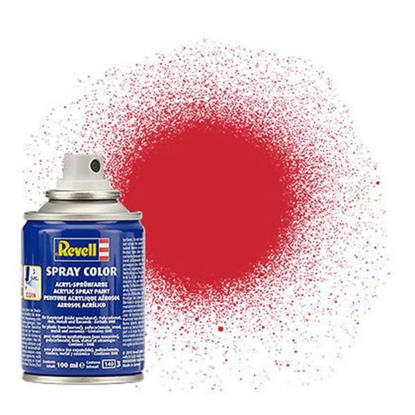 Revell Fiery Red Silk Acrylic Spray 100ml
