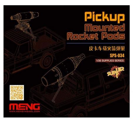 Meng 1/35 Pickup Mounted Rocket Pods