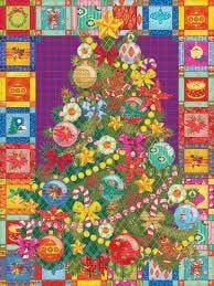 Cobble Hill Christmas Tree Quilt 275 piece
