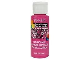 DecoArt Crafter's Acrylic Paint - 2oz THISTLE BLOSSOM