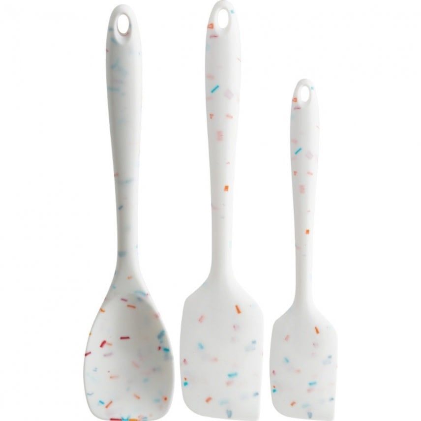 Trudeau Silicone Spatula Confetti 3pc