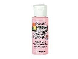 DecoArt Crafters Acrylic Paint: 2oz CHERRY BLOSSOM
