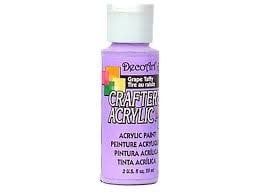 DecoArt Crafter's Acrylic Paint - 2oz GRAPE TAFFY
