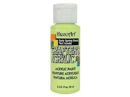 DecoArt Crafter's Acrylic Paint - 2oz EARLY SPRING GREEN
