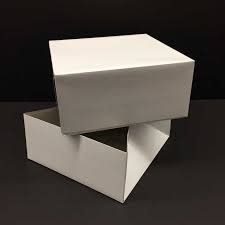 Retail Supplies 12x12x5.5in White Cake Box