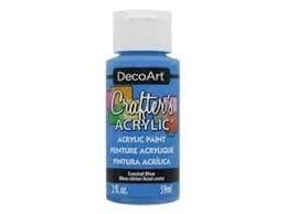 DecoArt Crafter's Acrylic Paint - 2oz COSTAL BLUE
