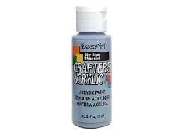 DecoArt Crafter's Acrylic Paint - 2oz SKY BLUE