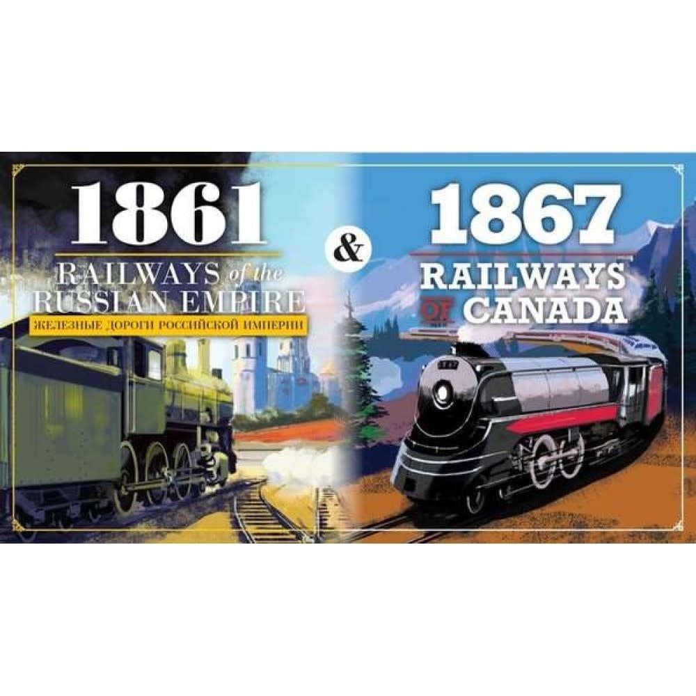 1861 Railways of Russia &amp; 1867 Railways of Canada
