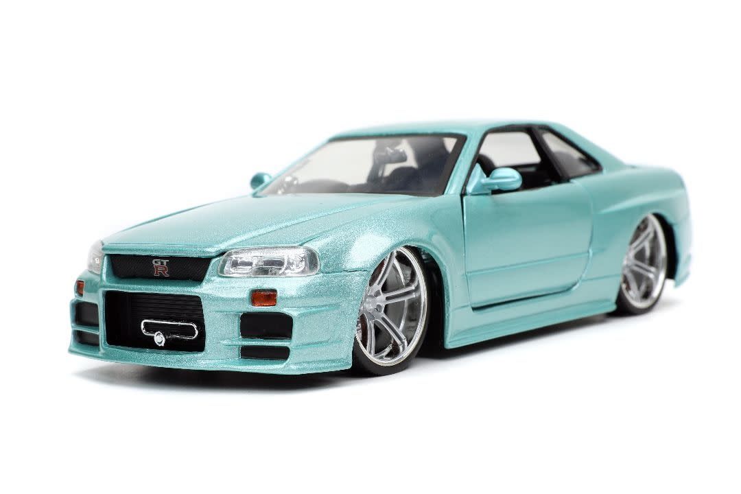 Jada Toys 1/24 "Fast &amp; Furious" Brian's Nissan Skyline GT-R (R34)