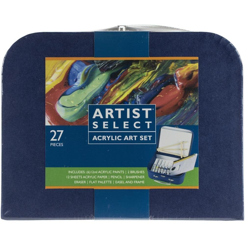 Pro Art Artist Select Acrylic Art Set 27/Pkg