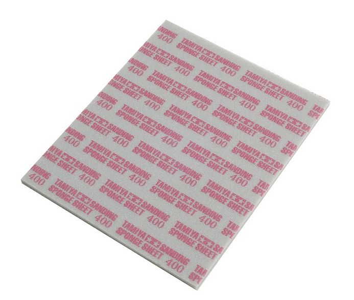 Tamiya Sanding Sponge Sheet 400 Grit