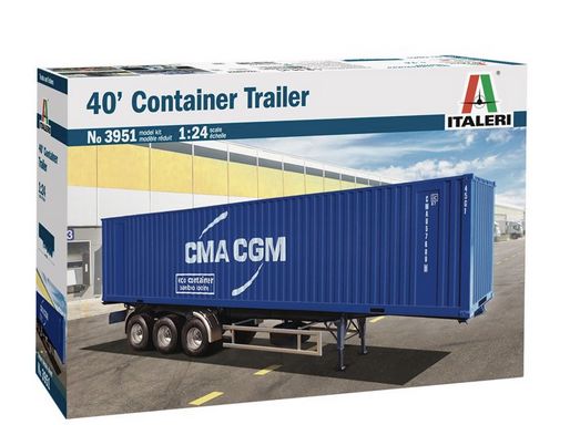 Italeri 1/24 40' Cargo Container