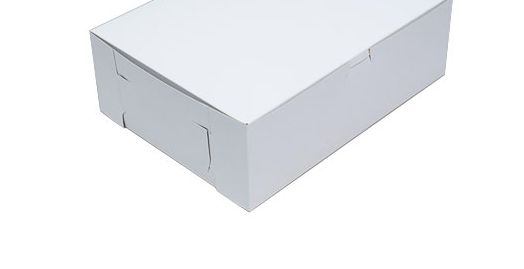 Retail Supplies 14.5x10x4.5in White Cake Box