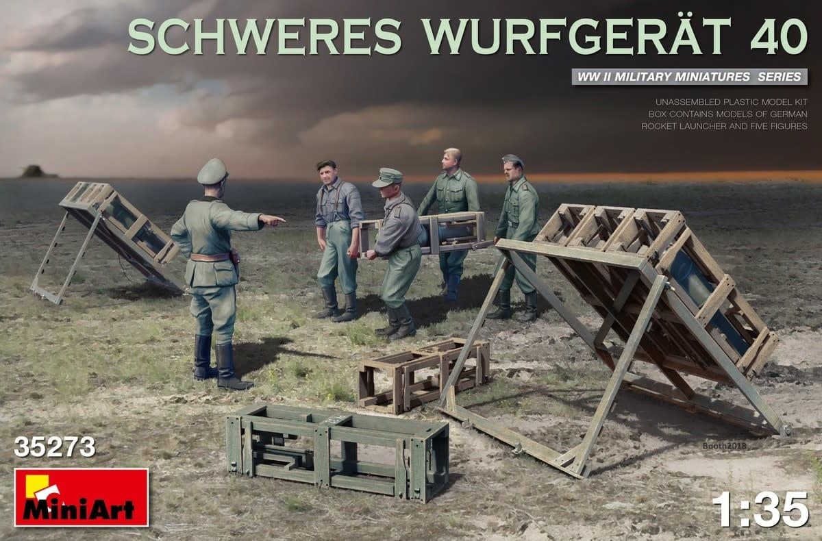 Miniart 1/35 Schweres Wurfgerat 40